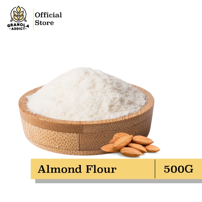 

Termurah [ Best Seller ] Granola Addict - Almond Flour / Tepung Bubuk Almond 500G