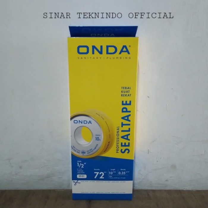 

SEAL TAPE ONDA BOX " 1/2 INCH