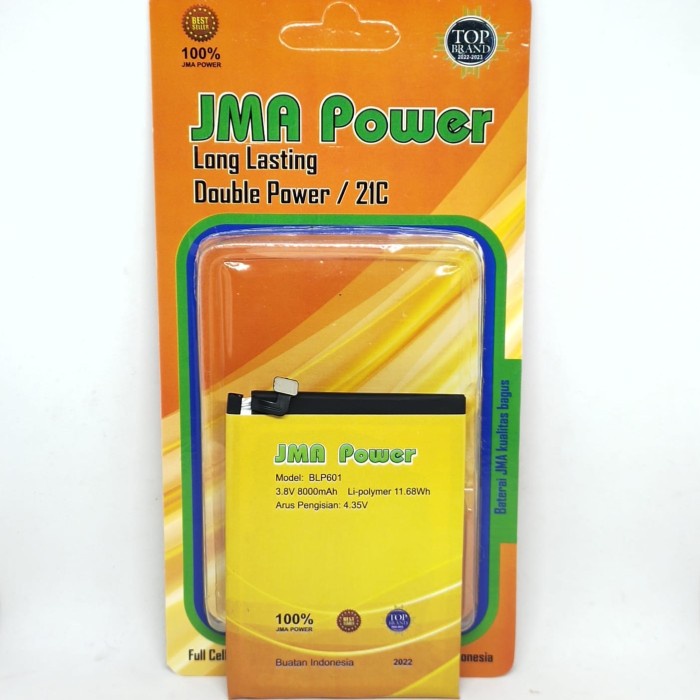 Baterai JMA Power Double Power Original For Oppo BLP601 F1S A59