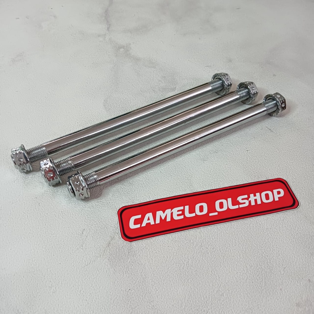 BAUT PROBOLT AS RODA DEPAN HONDA MOTOR BEAT SPACY VARIO 110 125 150 SCOOPY / AS RODA DEPAN / AS RODA