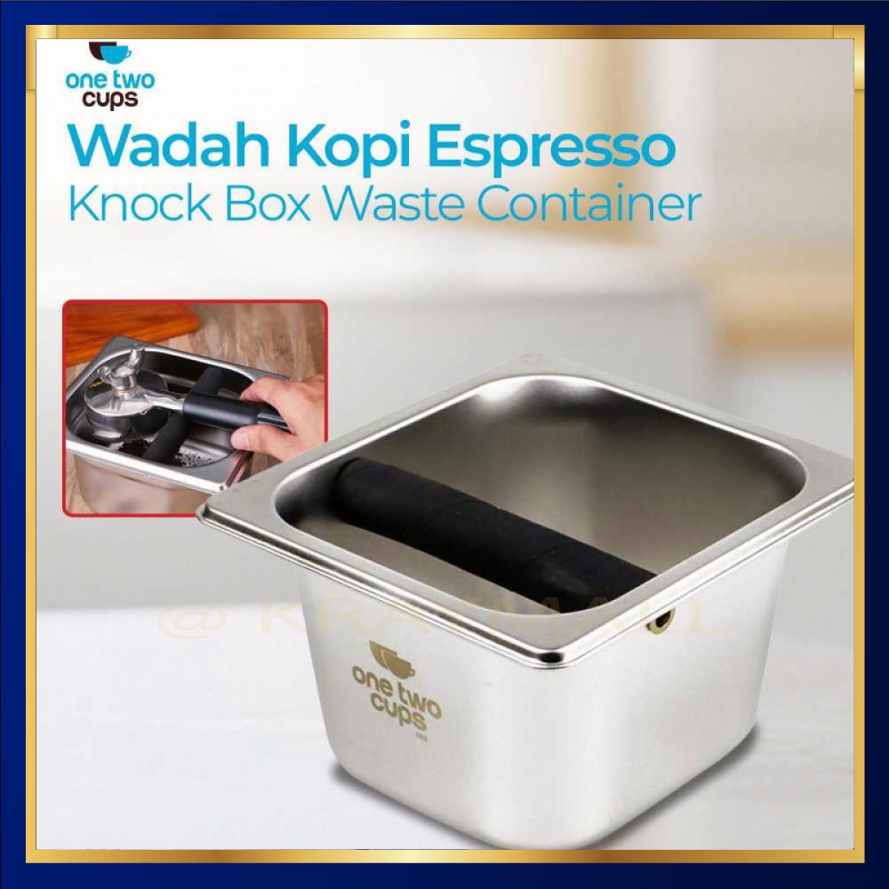 

Wadah Kopi Espresso Knock Box Waste Container 17.6 cm CF785