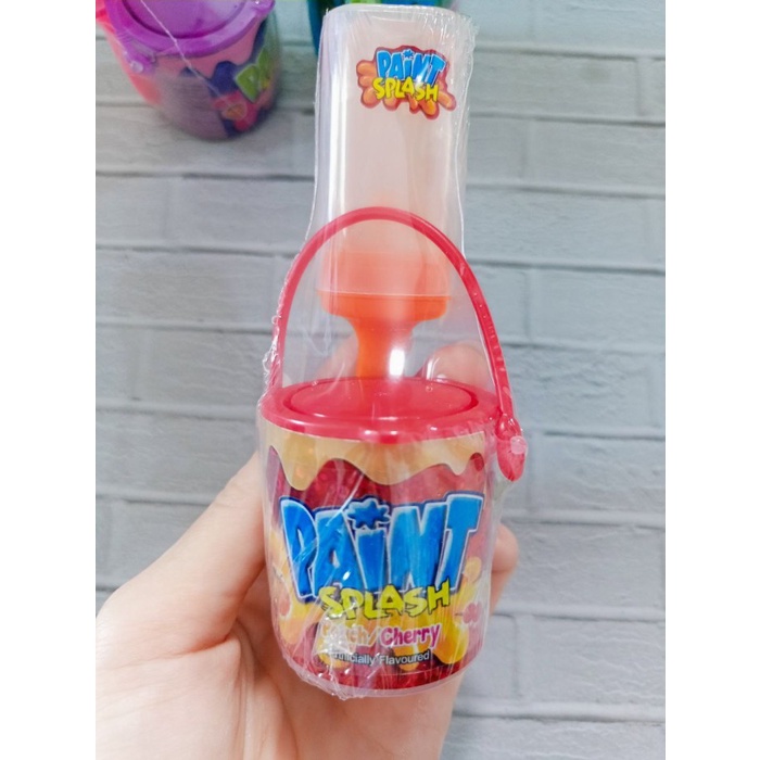 

✨PROMO✨ -Paint Splash Candy Dip and Lollipop Brush Import Australia - Peach