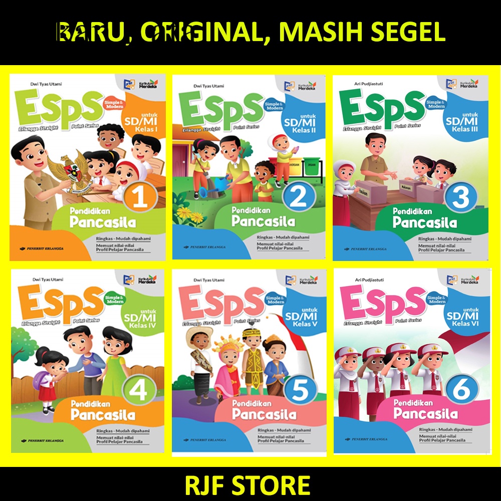 

Buku ESPS PENDIDIKAN PANCASILA SD/MI KLS.1 2 3 4 5 6/KM