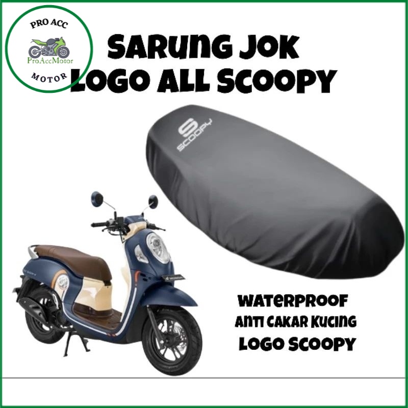 Sarung Jok Scoopy Cover Jok Motor Scoopy Waterproof