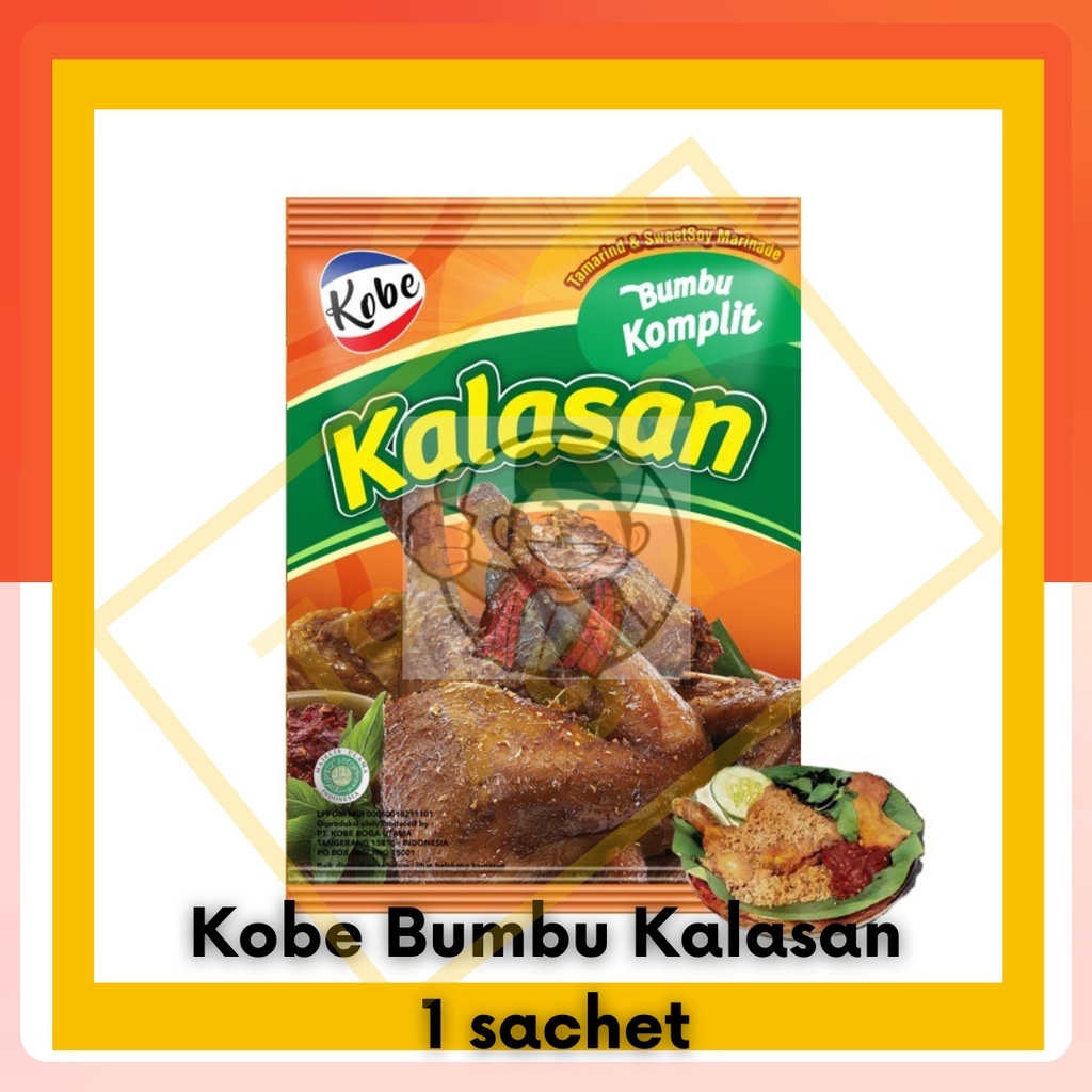 

Kobe Bumbu 35 gr Komplit Ayam Kalasan 35gr