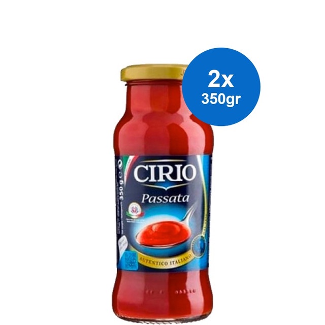 

Cirio Saus Passata Tomatoes 350 gr x 2