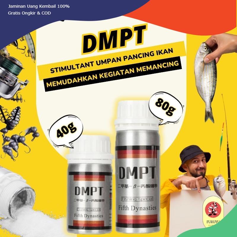 ORIGINAL DMPT STIMULANT umpan pancing jitu penarik ikan bubuk mancing essen essence super adiktif pe