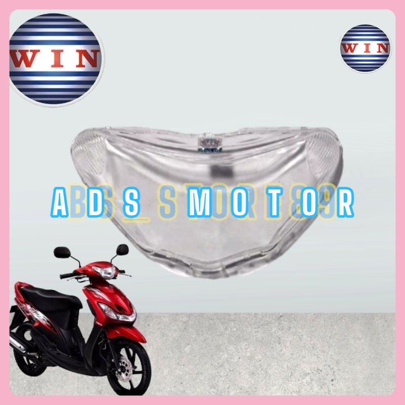 MIKA KACA LAMPU DEPAN YAMAHA MIO SMILE 2008 2009 2010 | MIKA LAMPU DEPAN MIO SMILE | KACA LAMPU DEPA