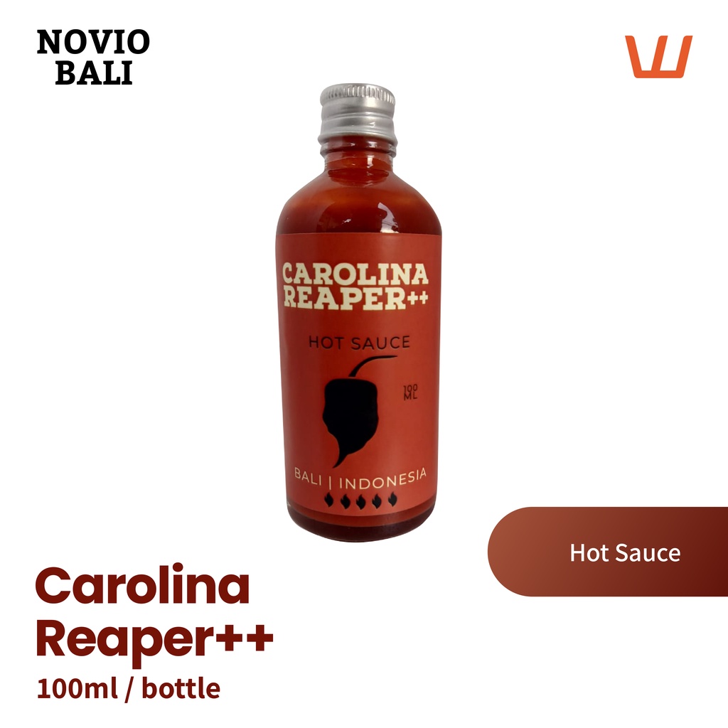 

Carolina Reaper Hot Sauce ++ Extra Hot Novio