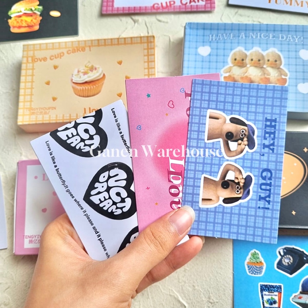 

[GW] Sticker Dekorasi 40pcs Journal Stiker Bujo
