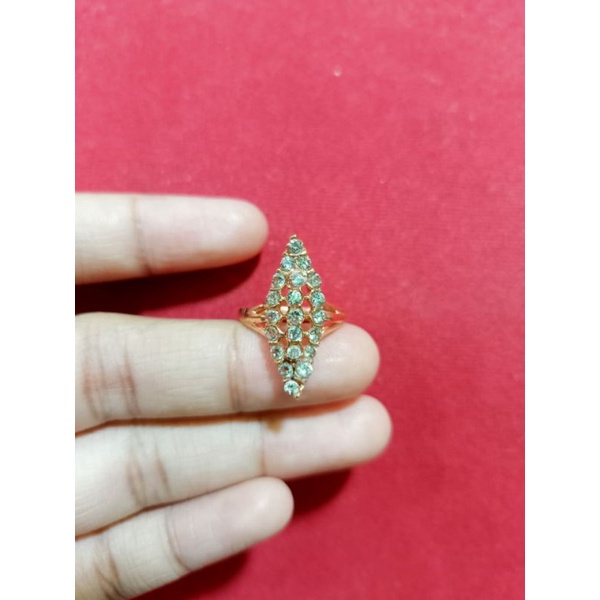 Cincin replika berlian barang tempahan mirip 100% dengan yg asli