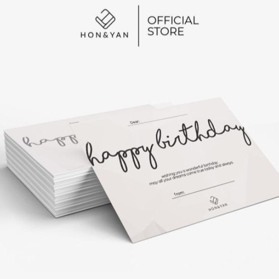 

HONYAN GIFT CARD SPECIAL DAY / KARTU UCAPAN HARI SPECIAL ULANG TAHUN / GRADUATION EXCLUSIVE