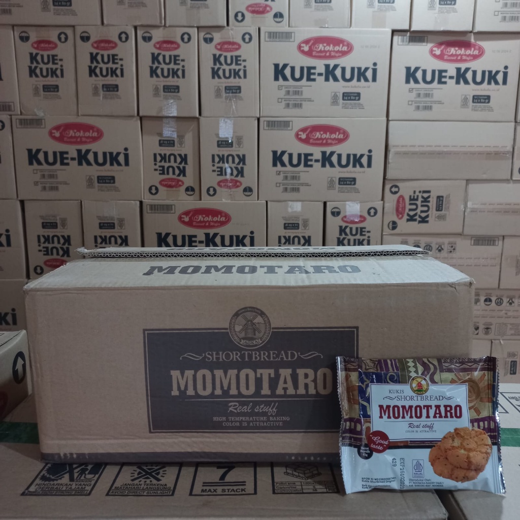 

MOMOTARO cookies 45 gram 1 dus isi 60 pcs