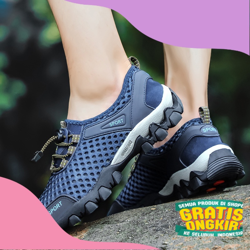 Sepatu Hiking Outdoor Import Pria Dewasa Terbaru/ tinggi  hak jumbo