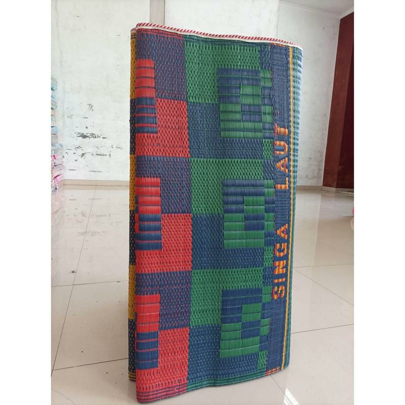tikar singa laut 2x3 jumbo / tikar pelastik lantai tebal jumbo / tikar tenun pelastik singalaut
