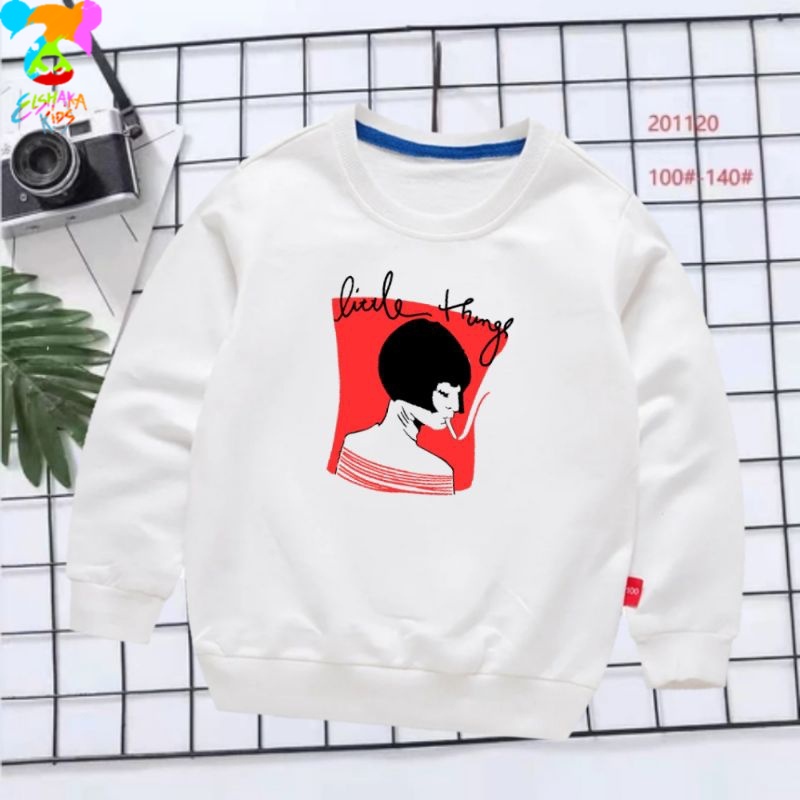 Baju Jaket Sweater Crewneck Anak Perempuan Import | Baju Sweater Crewneck Atasan Anak Perempuan Impo