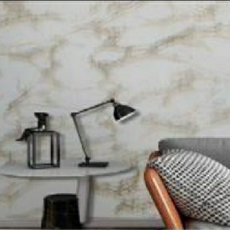 Wallpaper MARMER KREM - Wall Sticker Dinding Multifungsi
