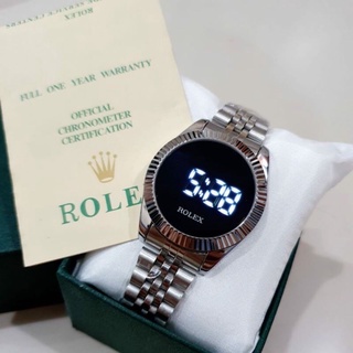 FullSet  Jam Tangan Rolex Wanita LED Digital 664WL Free Box Rolex & Baterai Cadangan BISA COD