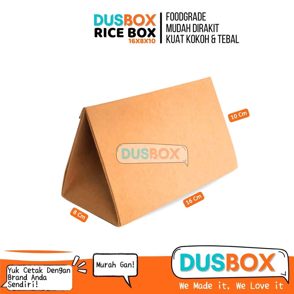 Rice Pack / Kemasan Nasi Pack / Bungkus Nasi / Pembungkus Mie Goreng / Pembungkus Nasi Goreng