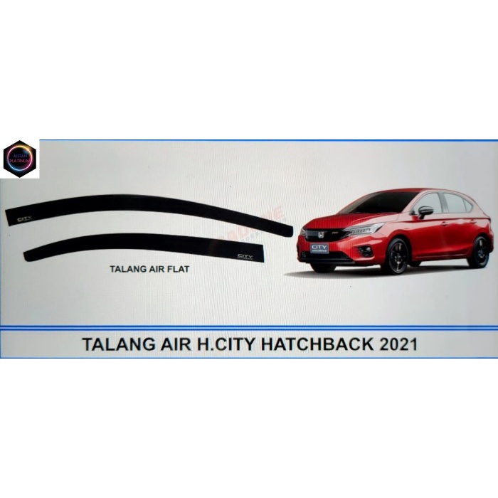 TALANG AIR FLAT HONDA CITY HATCHBACK 2021 DEPAN-BELAKANG Aksesoris mobil