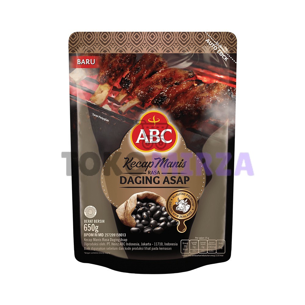 

ABC Kecap Manis Rasa Daging Asap 650 g ( 1 KARTON )