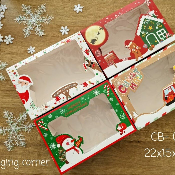 

Kotak Packaging Bingkisan Hampers Dus Box Natal Christmas CB-001