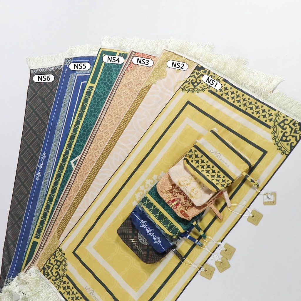 Nayanika Sajadah Travel Lipat Pocket Kecil