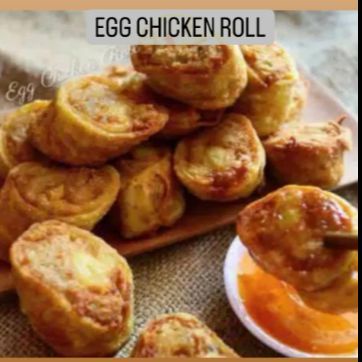 

Egg Chicken Roll Homemade