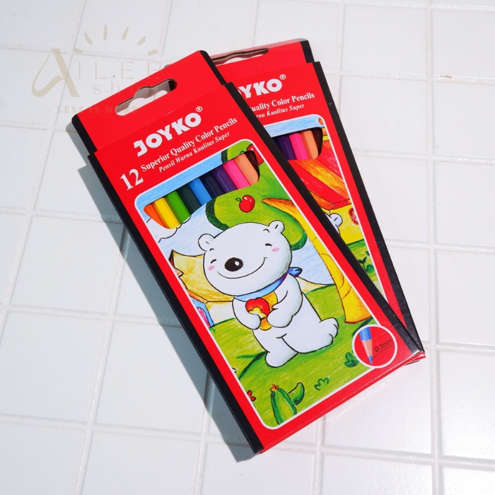 

Pensil Warna Joyko isi 12 Panjang / Pensil 12 Warna Joyko