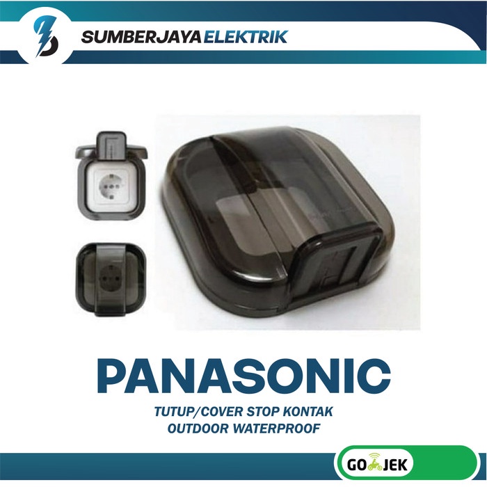 Tutup Stop Kontak Panasonic Wide Waterproof Outdoor