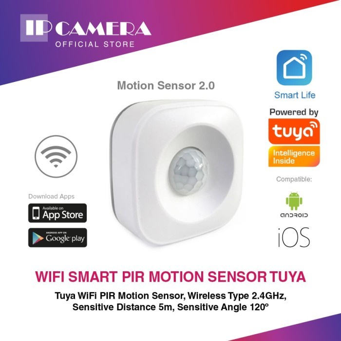 SMART WIFI PIR MOTION SENSOR - SENSOR GERAK - GWS-5300-PIR