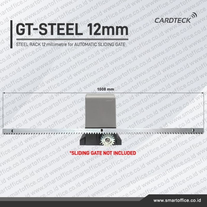 

Rel Besi Mesin Pagar Otomatis 1meter Tebal 12mm Automatic Sliding Gate