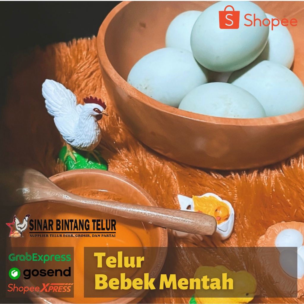 

Telur Bebek Tawar Mentah