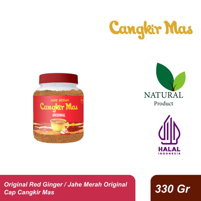 

NJG078 Cangkir Mas Jahe Merah Original 330gr