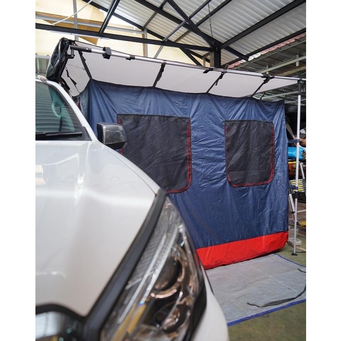 Mangooni Overland Package 2.1 - Tenda Awning 2,4m &Annex samping mobil