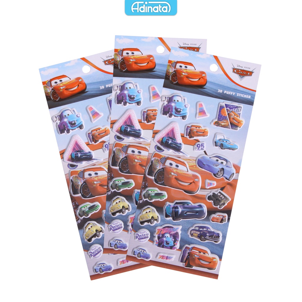 

Cars Puffy Stickers 2319-6154 / Sticker - Adinata