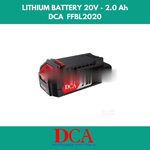 BATERAI DCA/DCK 20V 2AH lithium baattery FFBL2020 BATERAI CORDLESS -srt