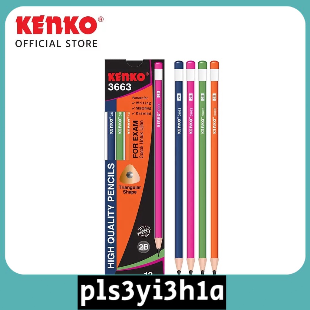 

PENSIL PENCIL 3663 2B KENKO
