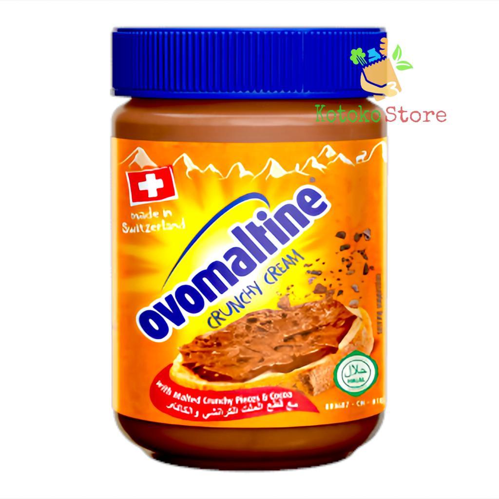 

COD Ovomaltine Crunchy Cream / Selai Coklat Ovomaltine 380gr