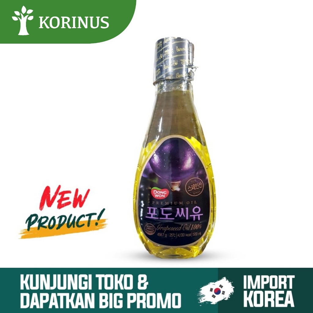 

K-Dongwon Canola Oil 500 ML/Minyak Kanola