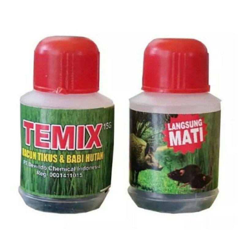 Racun Tikus Dan Babi Hutan Terampuh/ Racun Hama Tikus & Babi Hutan Ampuh/ Racun TEMIX Original