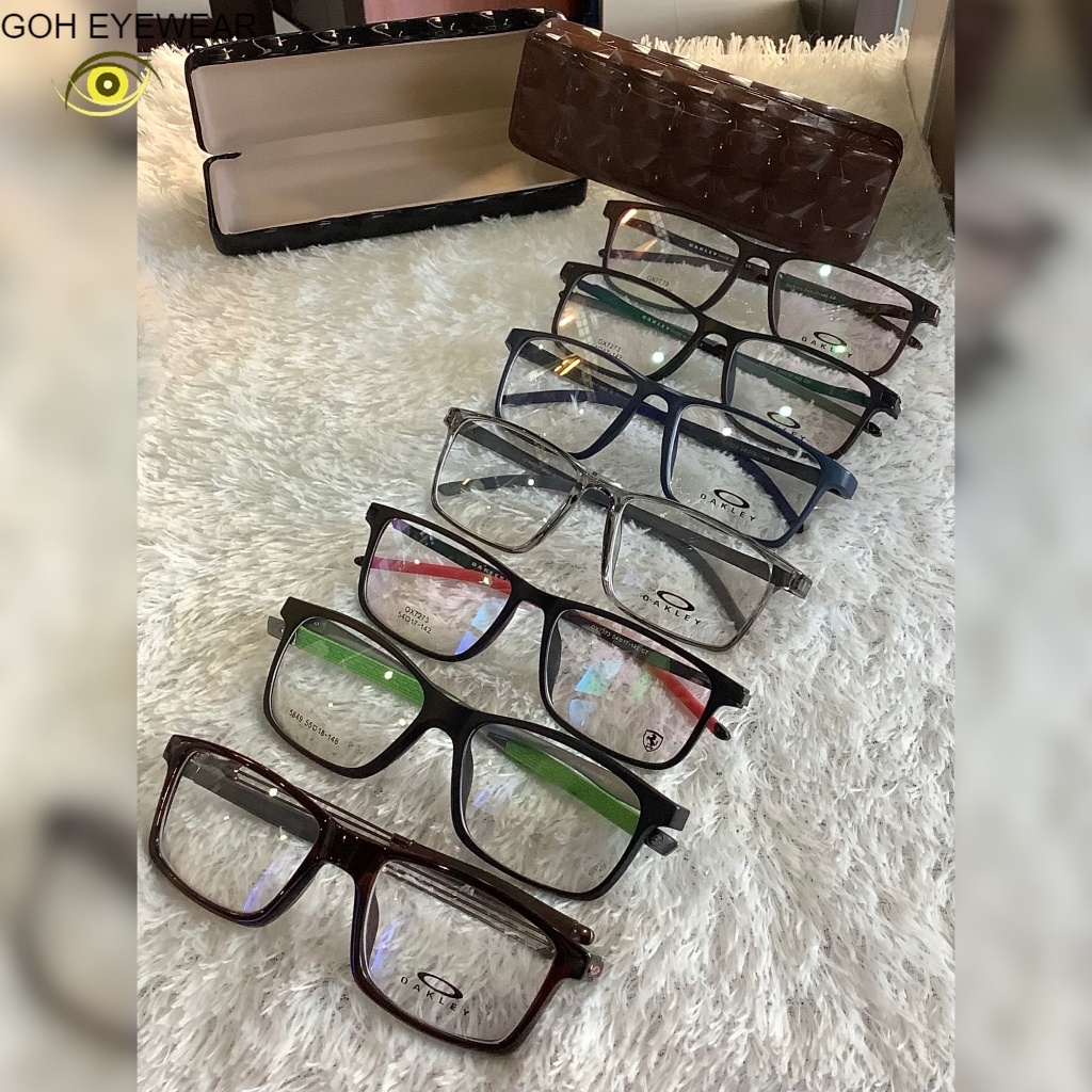 FRAME OAKLEY - KACAMATA BESI - KACAMATA BOR - OAKLEY - FRAME PLASTIK - KACAMATA OAKLEY - FRAME KACAM