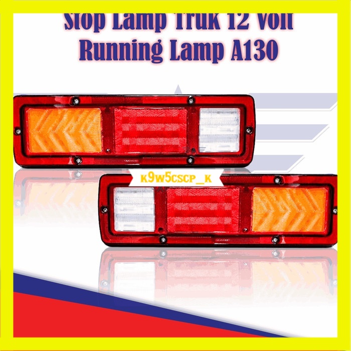 Stop Lamp Truk 12 Volt Running Lamp A130
