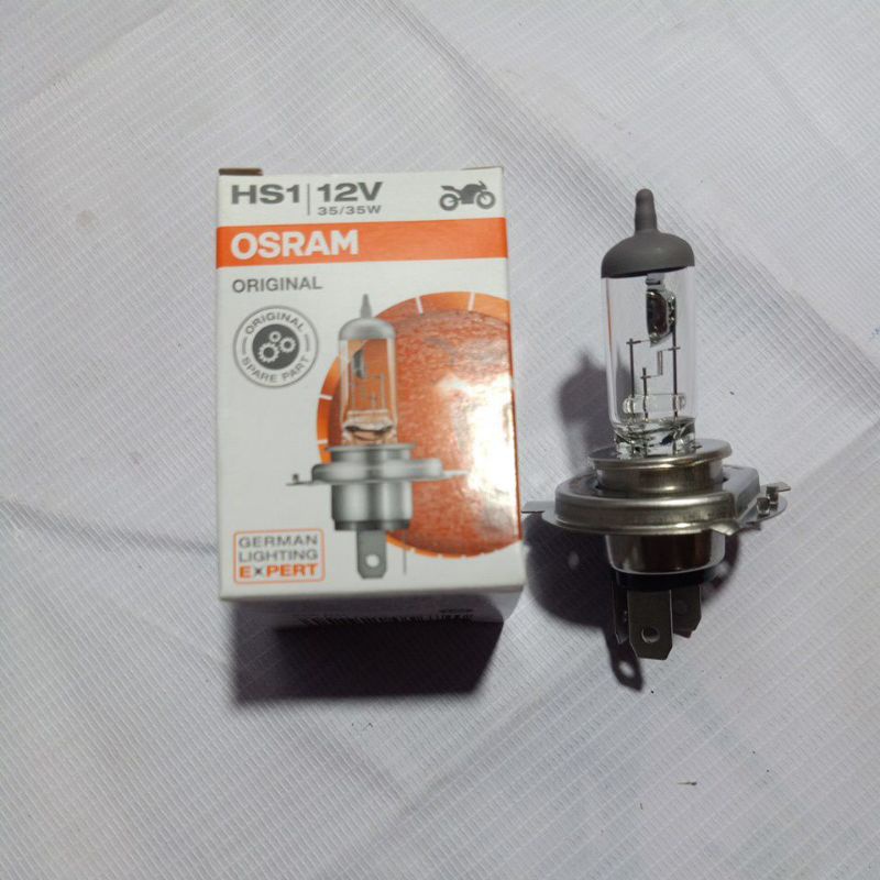 Lampu Bohlam dop depan halogen HS1 H4 35/35w OSRAM DianMotor