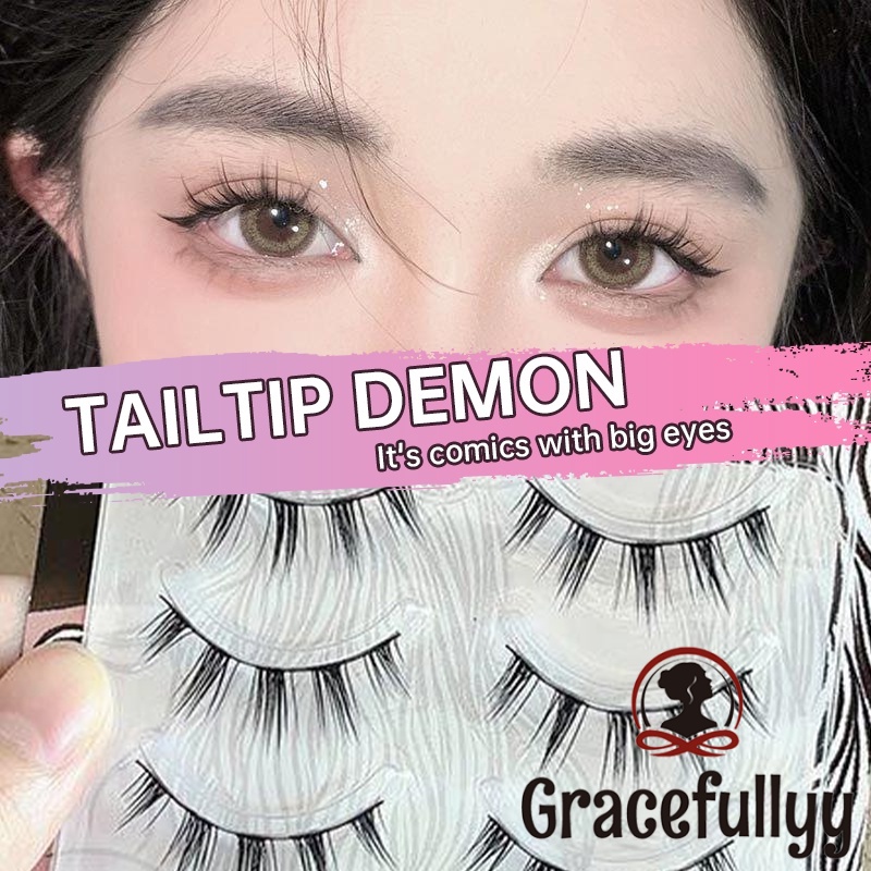 [COD]FAICCIA Bulu Mata Palsu Korea Natural Soft False Eyelashes/ Bulu Mata Palsu Natural/ Bulu Mata 