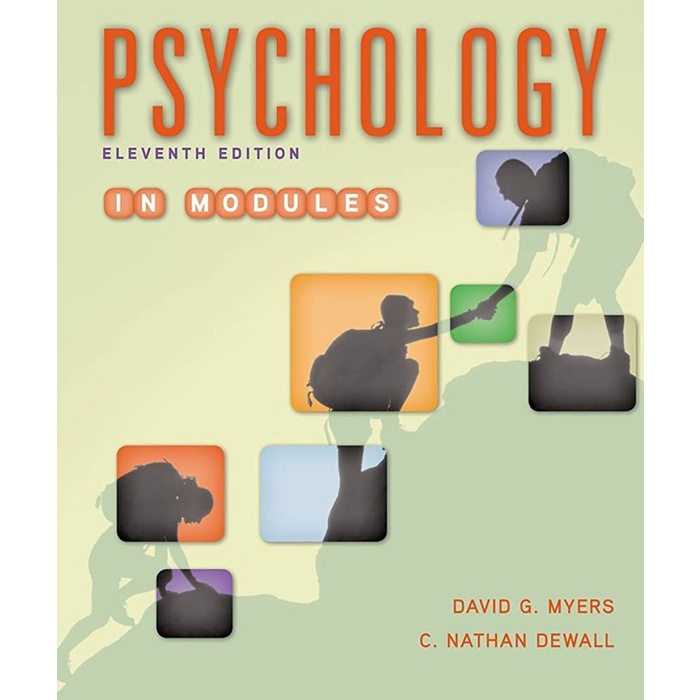 Psychology in Modules 11th Eleventh Edition By David Myers