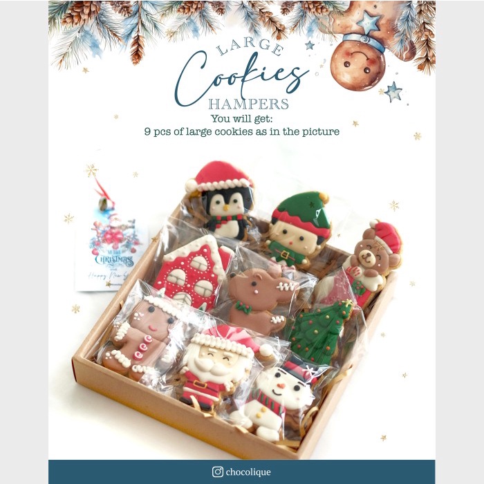 

Large Cookie Hampers Christmas