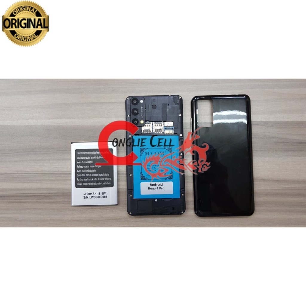 Battery Batre Baterai Double Power Mcom Android Rino 4 Pro - Rino4 Pro - Versi 1 - P: 8cm L: 5.7cm K