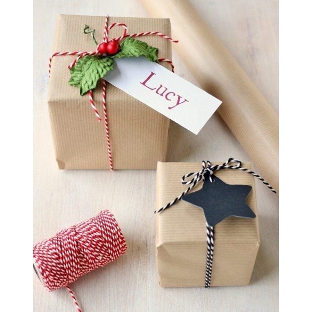 

Tali Craft Benang Merah Putih Gantungan Hangtag Natal Pita Hiasan Box