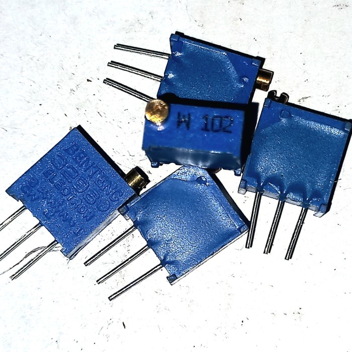 VR 102 1k 1 k 1000R multiturn 1000 original resistor variabel trimpot ori asli